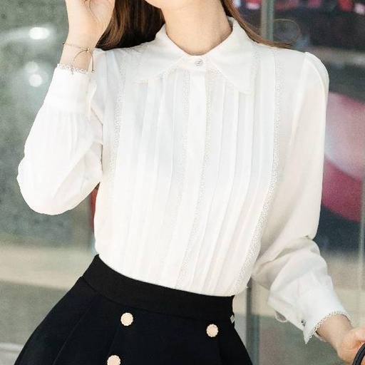 Áo sơ mi xếp ly