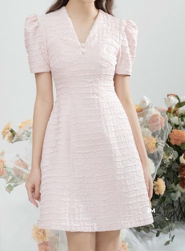 Đầm cổ chữ V